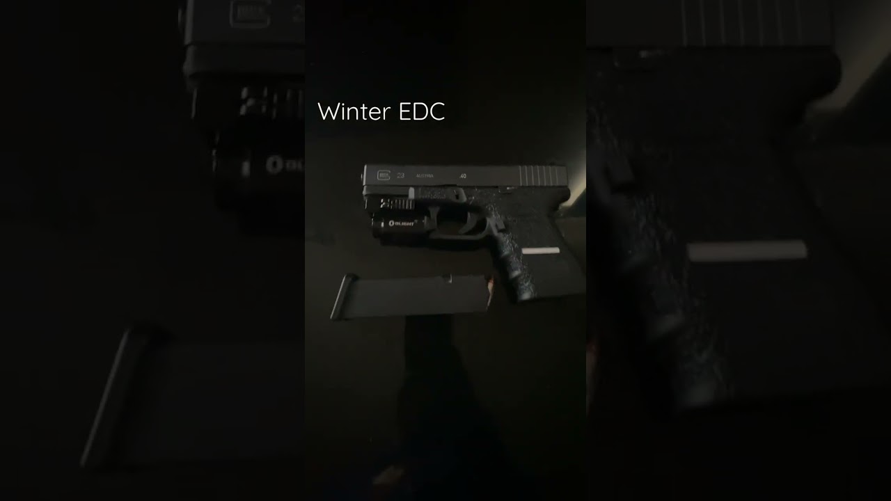 Glock 23 .40 cal (Winter EDC)