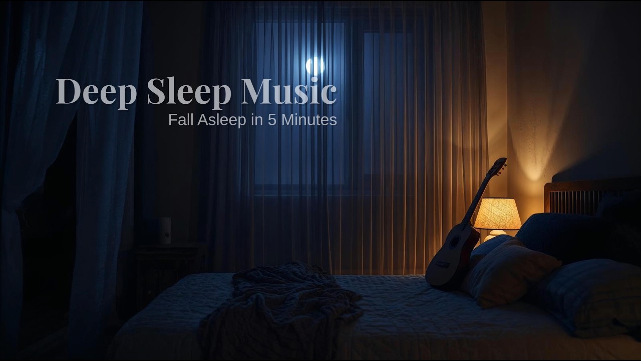 Deep Sleep Music 🌙 Soft Oud & Spanish Guitar for Deep Sleep (1 Hour)