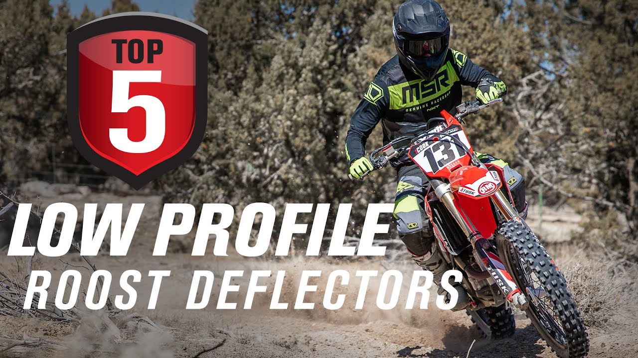Top 5 Low Profile Motocross Roost Deflectors