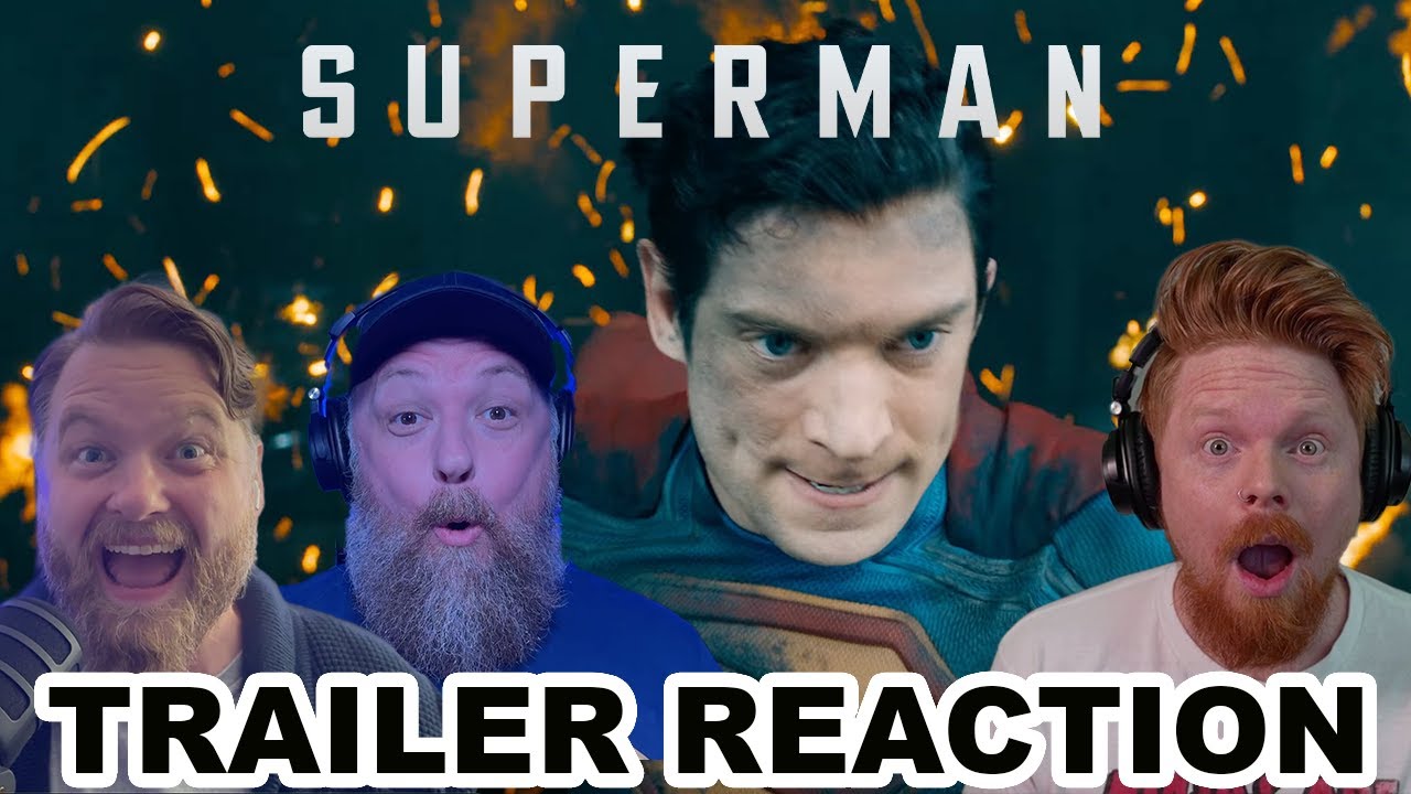 SUPERMAN | Official Trailer | REACTION!