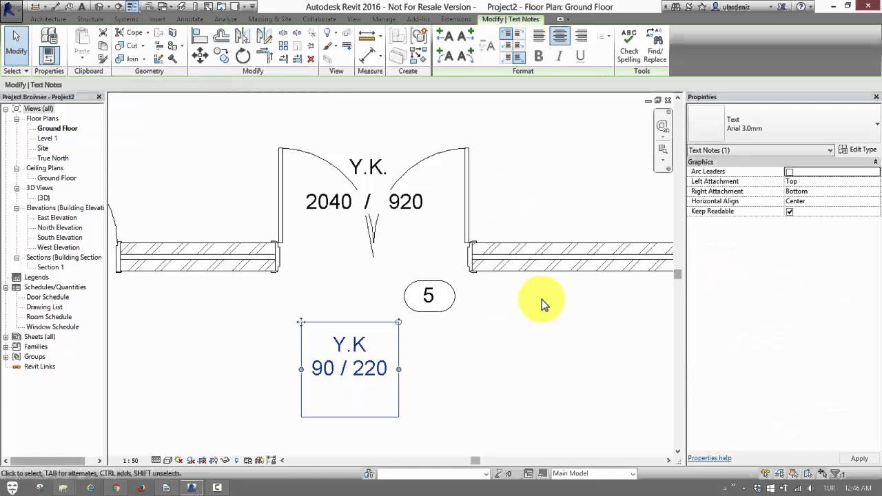 REVIT ETİKET HAZIRLAMA VE DÜZENLEME (TAG CREATION and EDITTING)