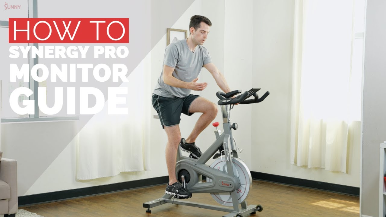How To: Synergy Pro Magnetic Bike SF-B1851 Monitor Guide