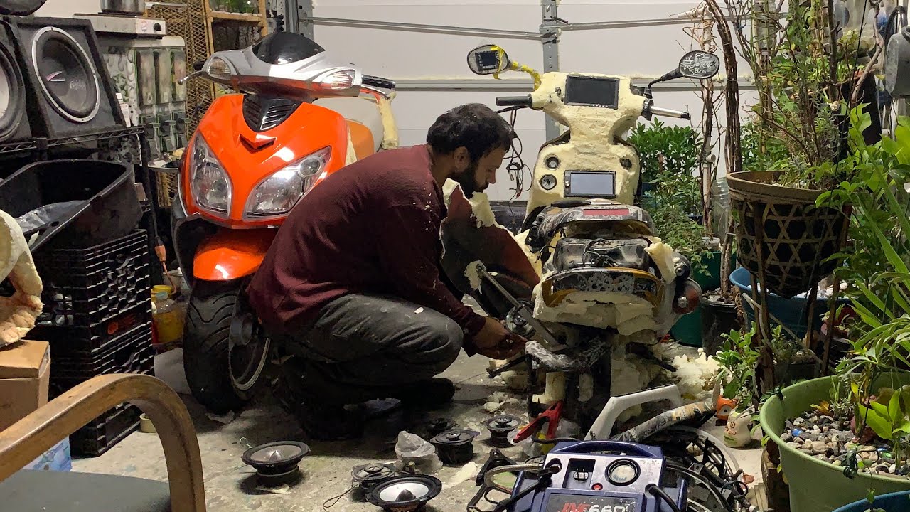 Scooter 49ccTransFormer Custom Audio🔊/MiguelitoCustom 👨🏻&zwj;💻