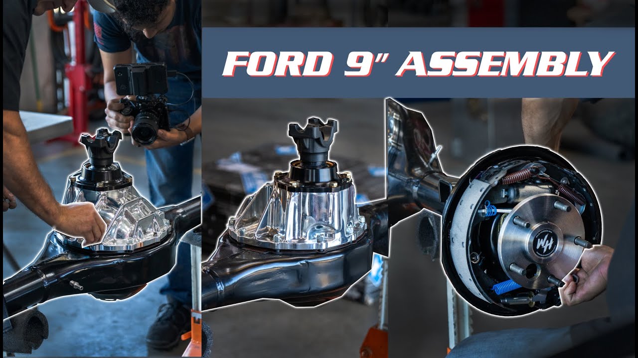 How To Assemble Ford 9-Inch | E-Brake Cable, Brake Lines, Axles, & MORE