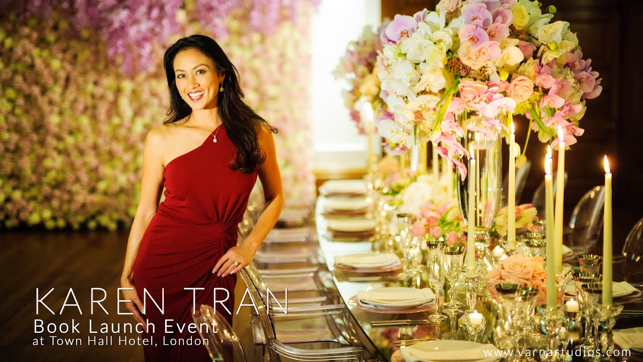 Karen Tran Book Launch Event at Town Hall Hotel 4K UHD