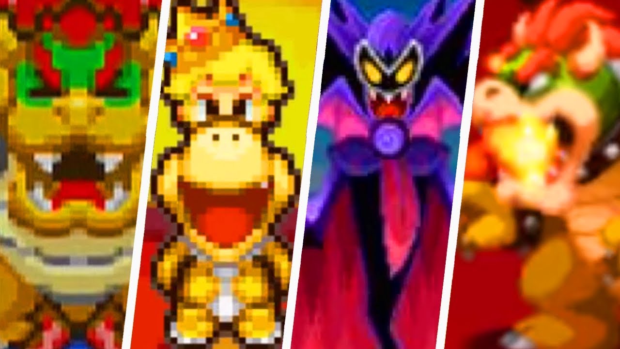 Evolution of First Boss Battles in Mario & Luigi Games (2003 - 2019)