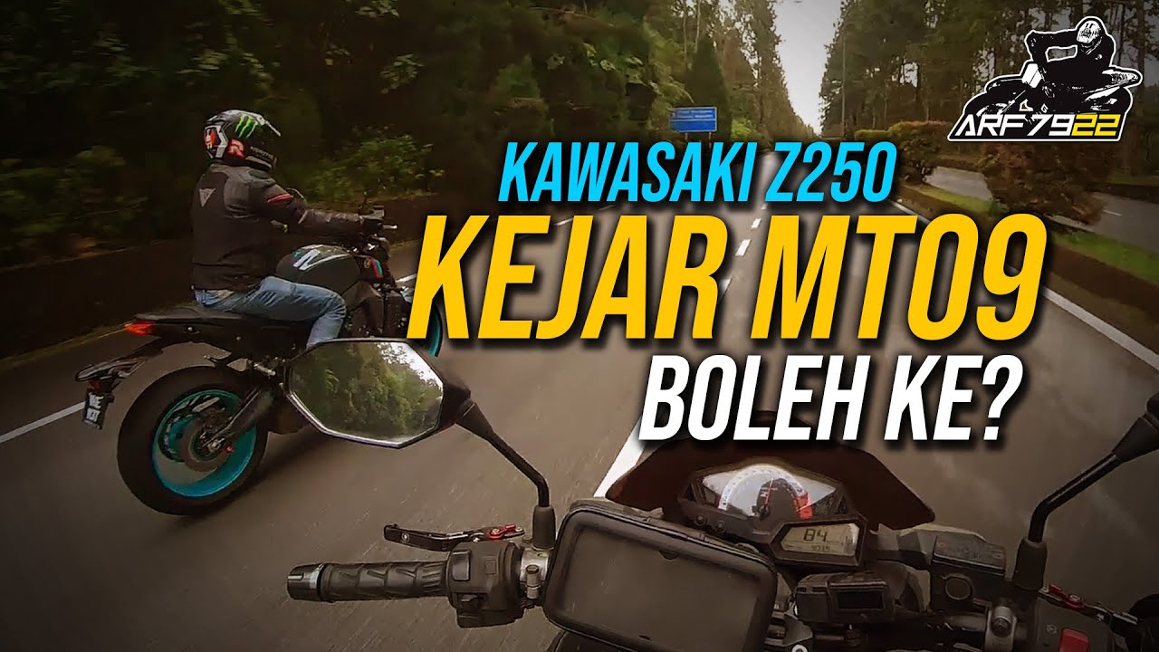 Kawasaki Z250    I   Larat ke nak kejar MT09? Ulu Yam - Genting Ride #kawasaki #z250