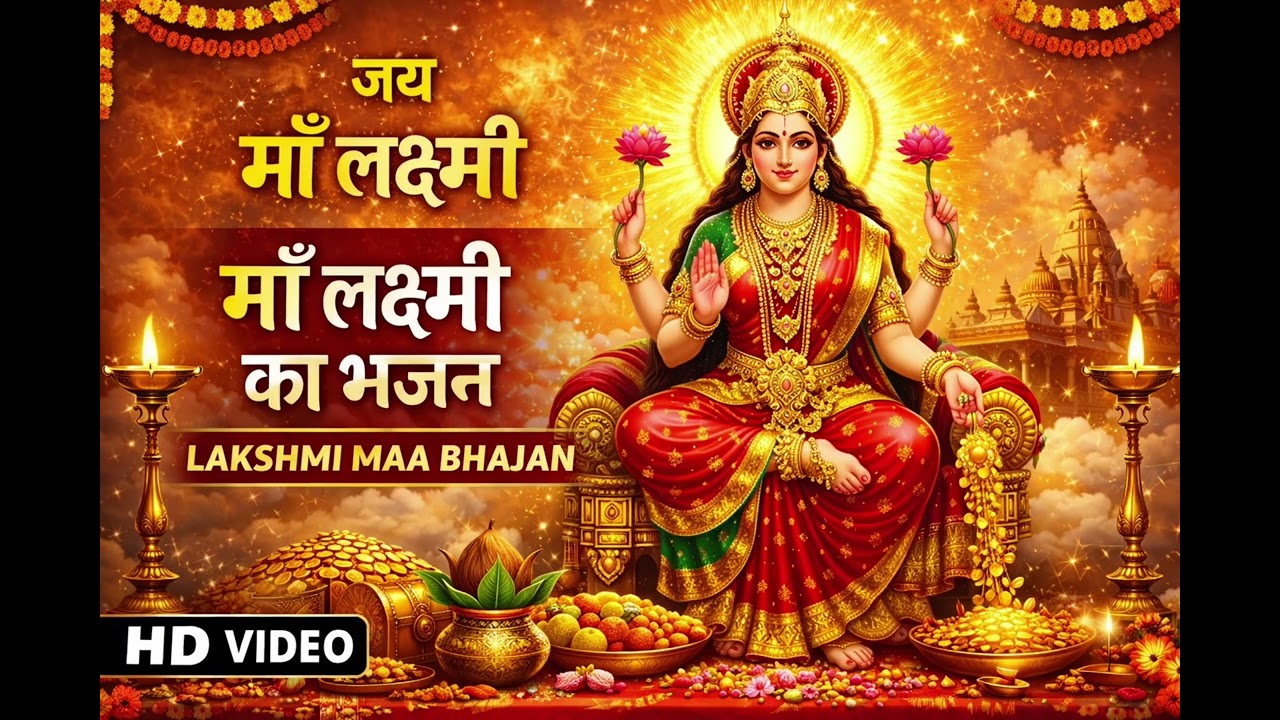 Maa Lakshmi Bhajan | Blessings • Wealth • Peace | माता लक्ष्मी की कृपा से घर में खुशियाँ और संपत्ति
