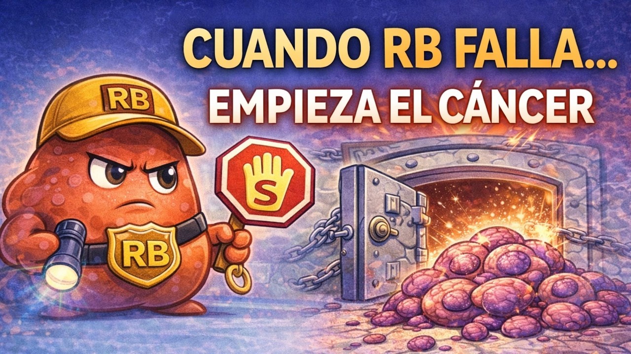 p53 y RB: cómo las células detienen el cáncer | Control del ciclo celular explicado