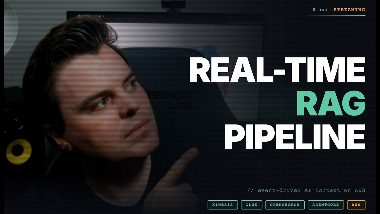 Real-Time RAG Pipelines on AWS: AgentCore and Glue Streaming [2026 GUIDE]