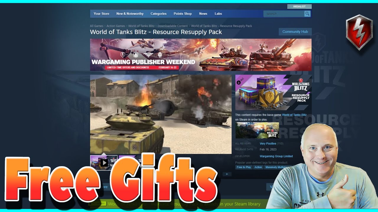 WOT Blitz FREE GIFTS ON STEAM | Littlefinger on World of Tanks Blitz