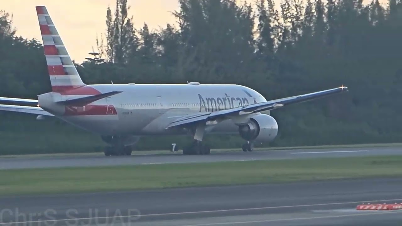 American Airlines / Boeing 777-223(ER) / N780AN   Puerto Rico"TJSJ/SJU"   Take Off