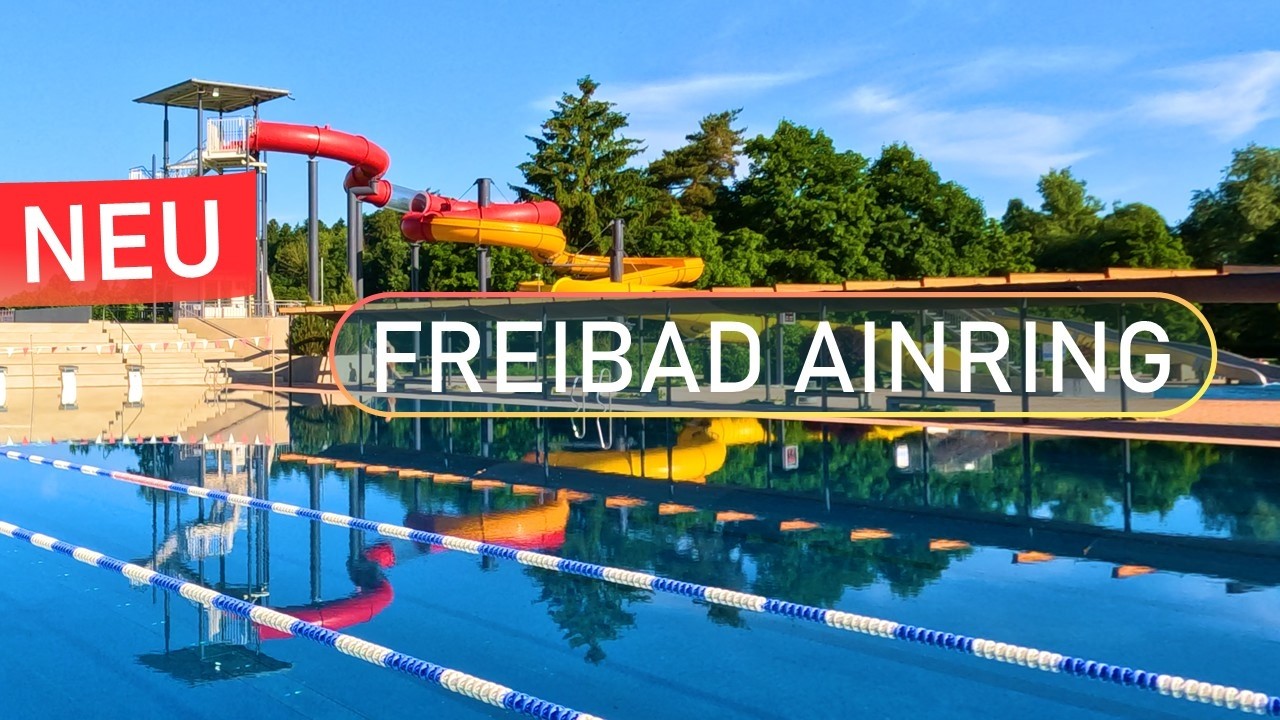 Erlebnisfreibad Ainring - Impressionen | Alle Rutschen!