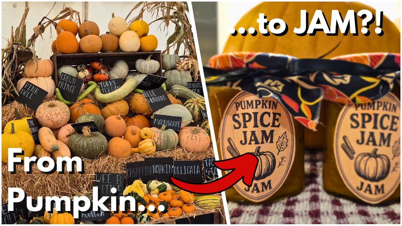 Leftover Pumpkin? Try This Sweet Jam Surprise!