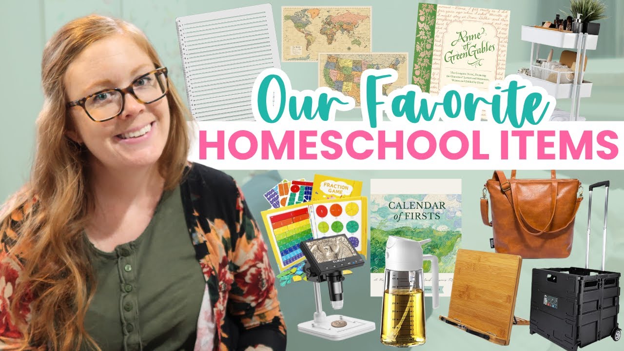 HOMESCHOOL FAVORITES! || Our Favorite Homeschool Items that Make Our Days Easier & More Fun