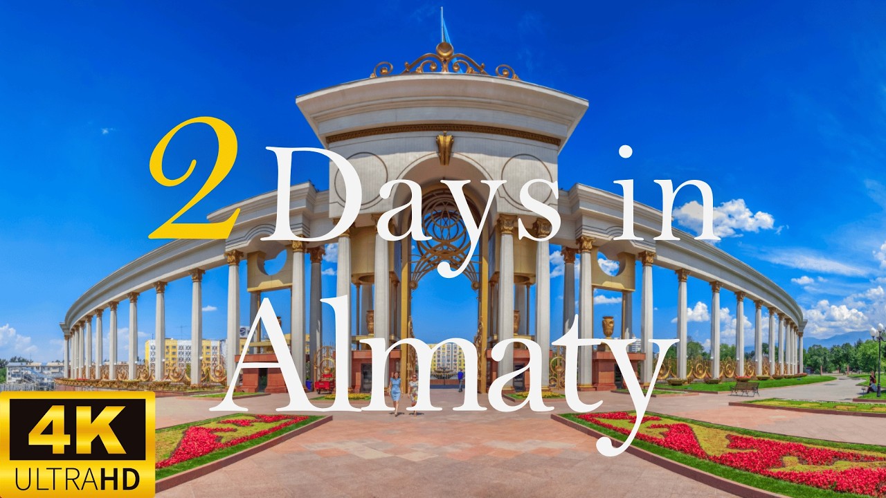 How To Spend 2 Days In ALMATY Kazakhstan | Travel Itinerary