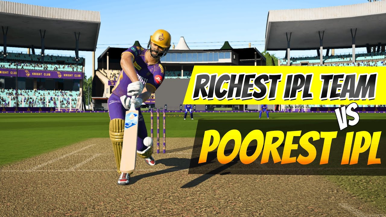 Most EXPENSIVE IPL Team Vs CHEAPEST IPL Team In Cricket 24
