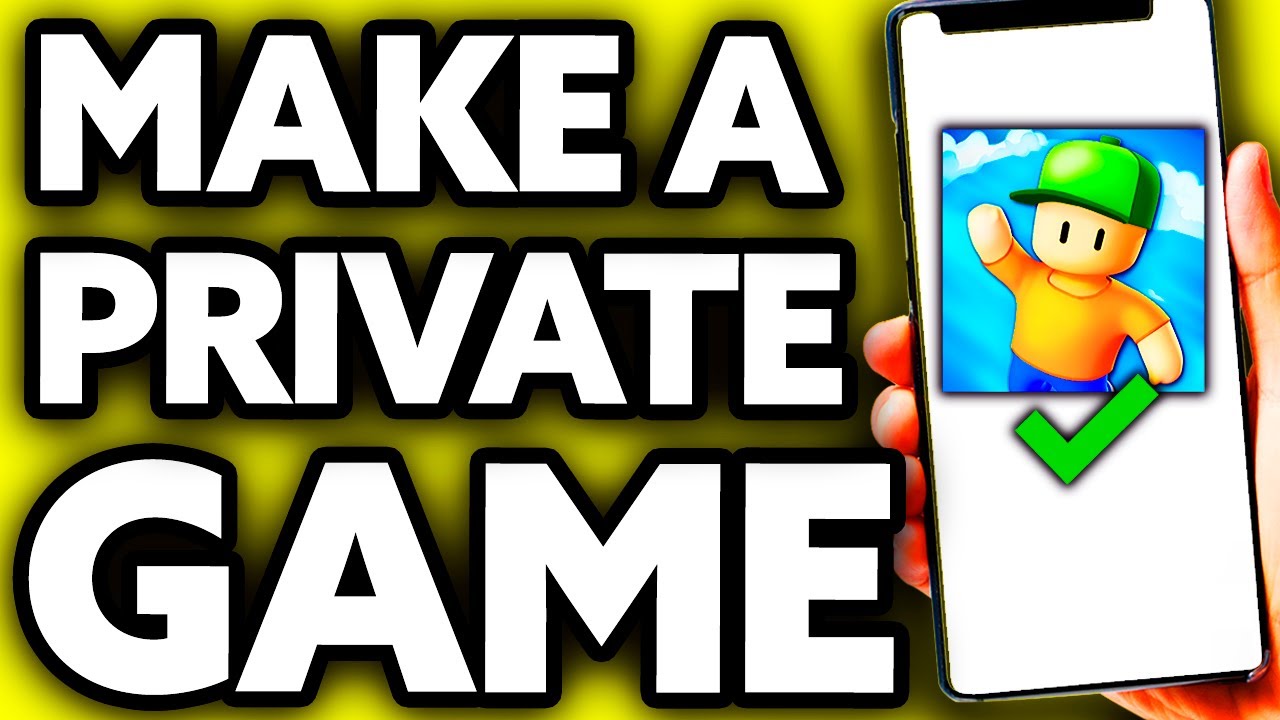 How To Make a Private Game in Stumble Guys [EASY!]