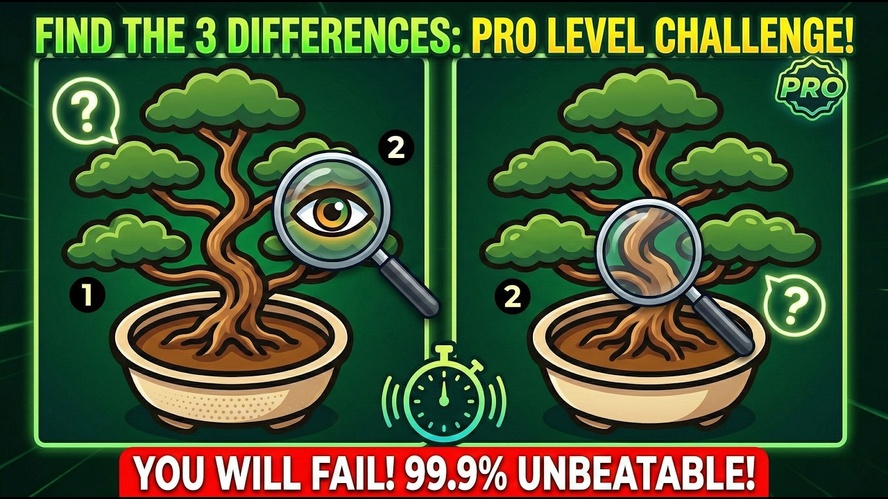 YOU WON'T BELIEVE YOUR EYES: Spot the 3 Differences & Tell Us Which Ones in the Comments!