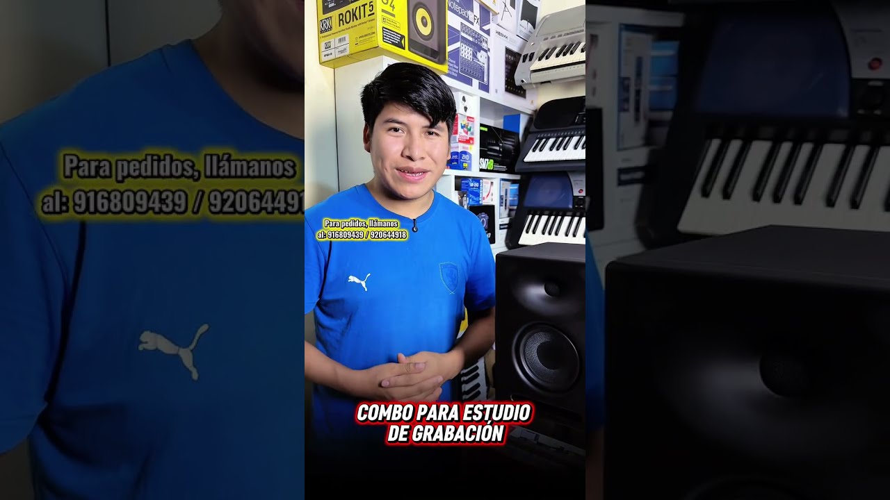 ✅Combo para estudio de grabación🤝✅