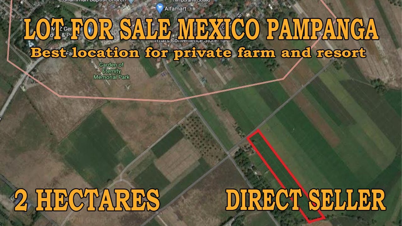 FARM LOT FOR SALE MEXICO PAMPANGA - Best Location for private farm and resort(Direct to Seller)