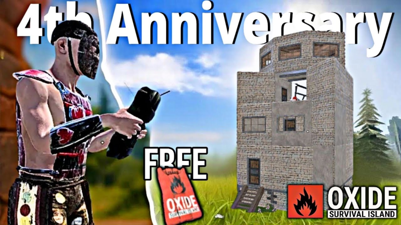 Living in a @Polarisoxide New Design Base | Oxide Survival island | 4th Anniversary of Oxide 