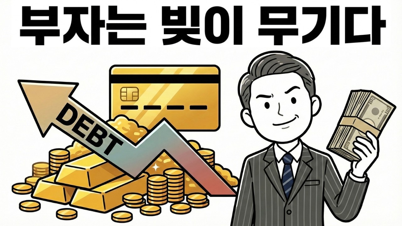 부자들은 왜 일부러 빚을 질까? 아무도 안 알려준 돈의 진짜 규칙 10가지