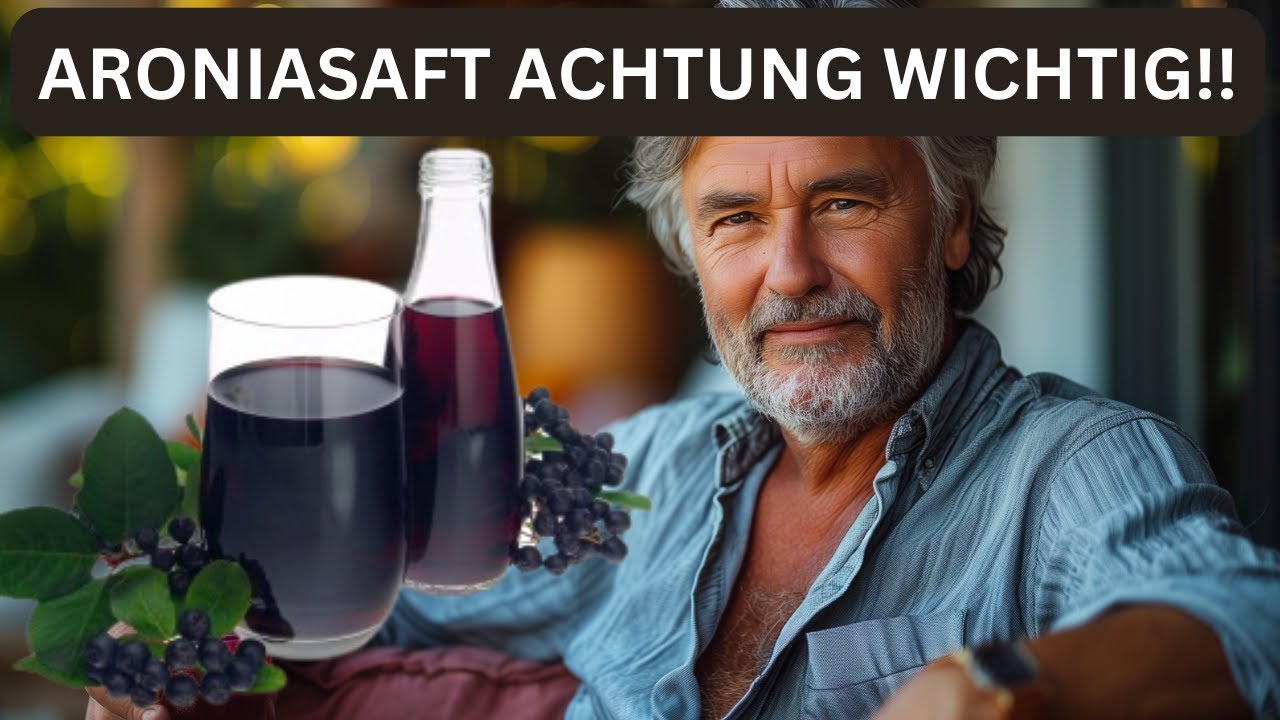 Aroniasaft wieviel am Tag trinken - Was man dabei unbedingt beachten sollte!