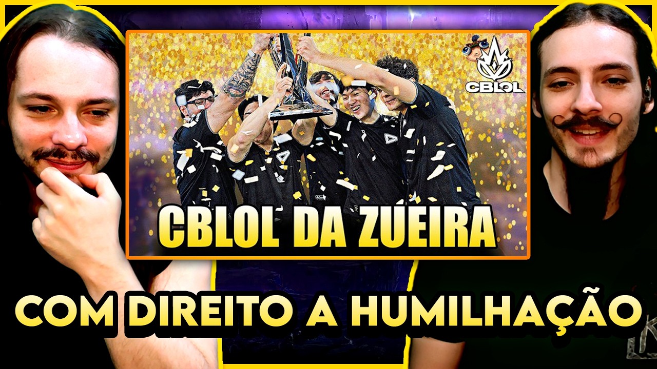 PAINZETES reagindo ao TÍTULO MAIS IMPROVÁVEL DA HISTÓRIA DO CBLOL | Bronziocre | [ Rick e Re React]