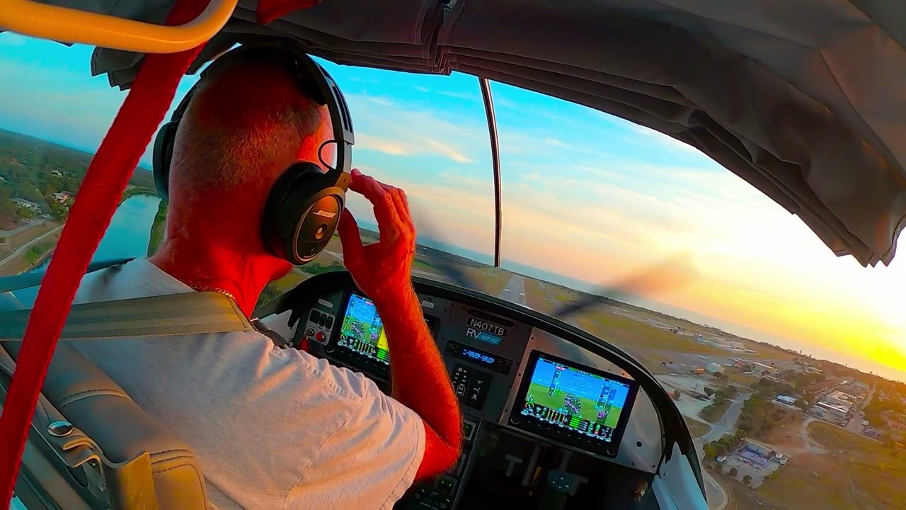 RV12 407TB cockpit audio SRQ VNC 042025