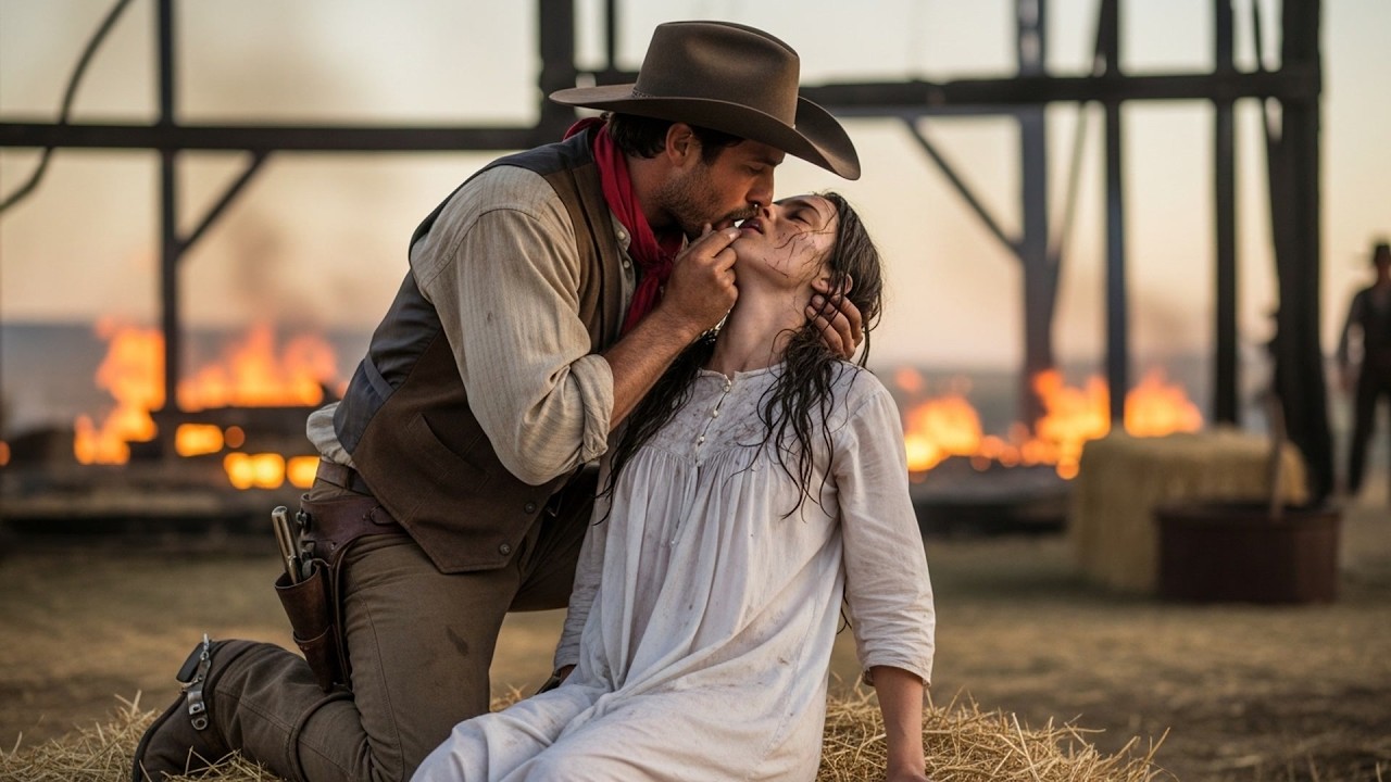 She Was Found Unconscious In The Burning Barn, The Cowboy Carried Her Out And Breathed Life Back In