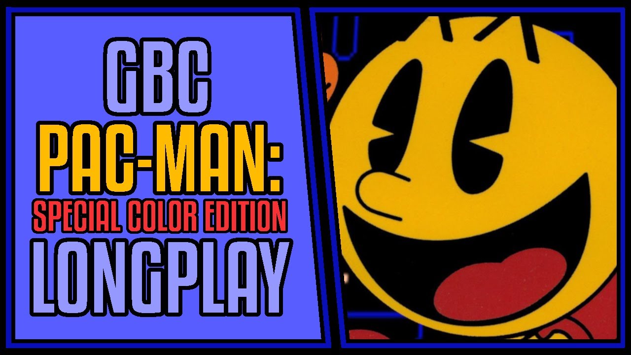 Pac-Man: Special Color Edition - GBC | Longplay | Walkthrough #139 [4Kp60]