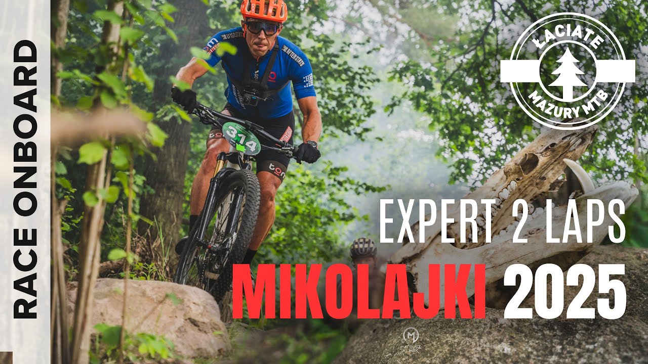 Mikolajki 2025 Expert - Łaciate Mazury MTB 2025 - Full Onboard