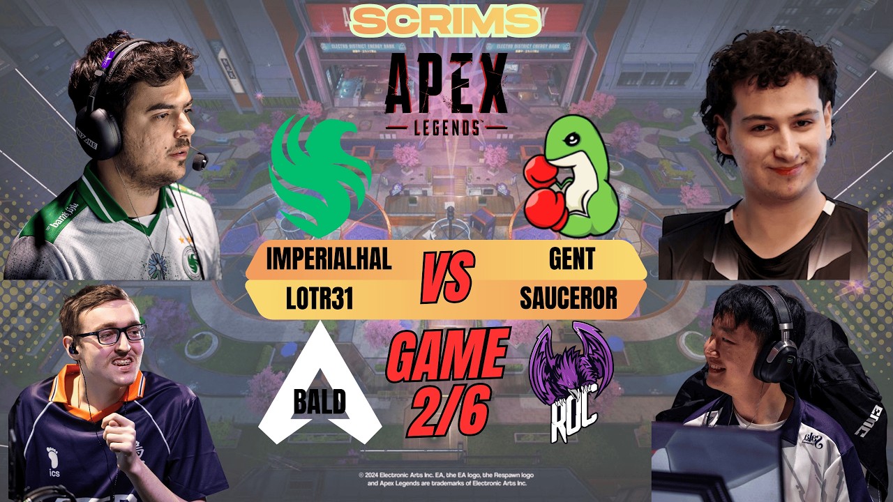 ImperialHal vs Gent vs LOTR31 vs Sauceror - Final Ring INSANITY 🤯🔥| Apex Legends