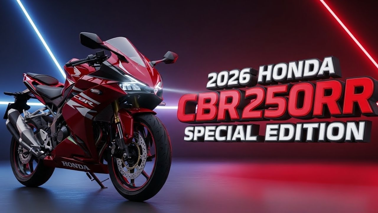 New 2026 Honda CBR250RR Special Edition Finally Launched – Small Displacement, Big Superbike Energy
