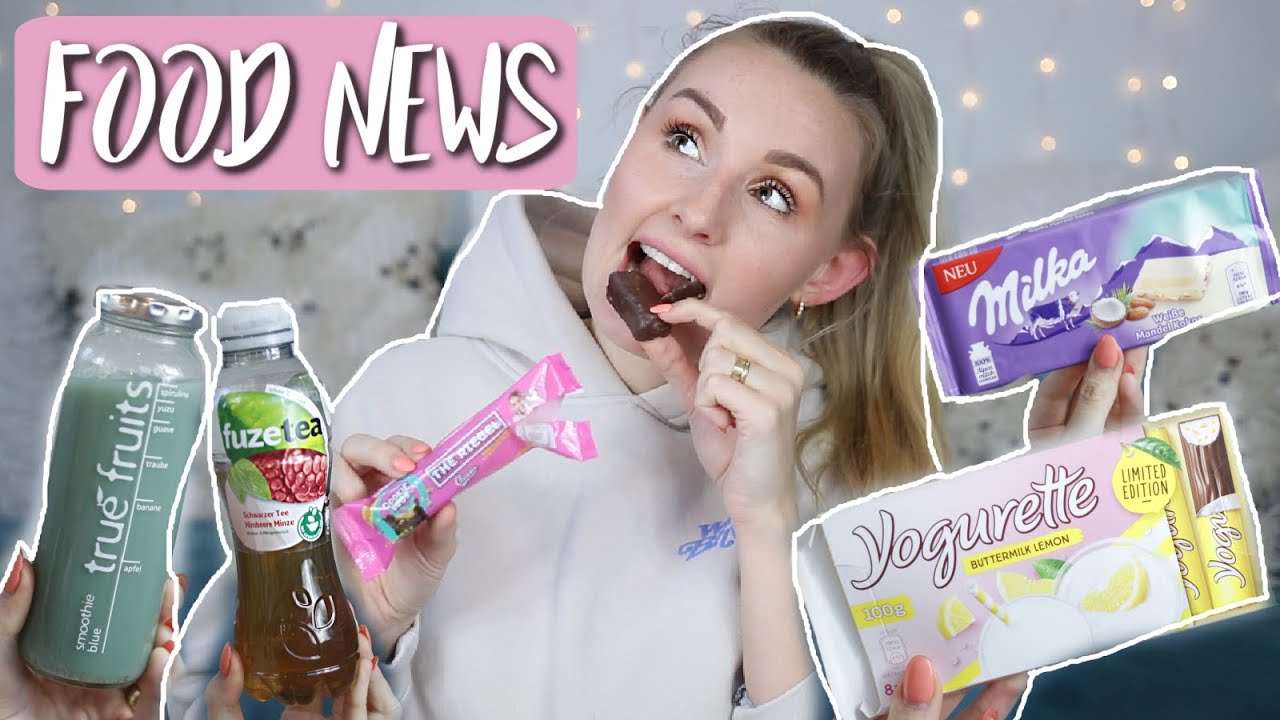 LECKER, oder? 😋 Neue FOOD NEUHEITEN im LIVE TEST! 🍫  Cookie Bros The Riegel, Yogurette 🍋 & MEHR!