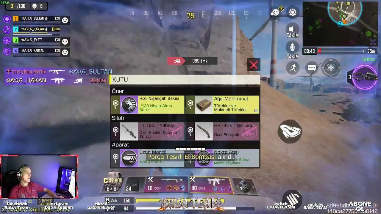 CALL OF DUTY MOBİLE TKL ETKİNLİK #cod #codm #codmobile #callofdutymobile #callofduty