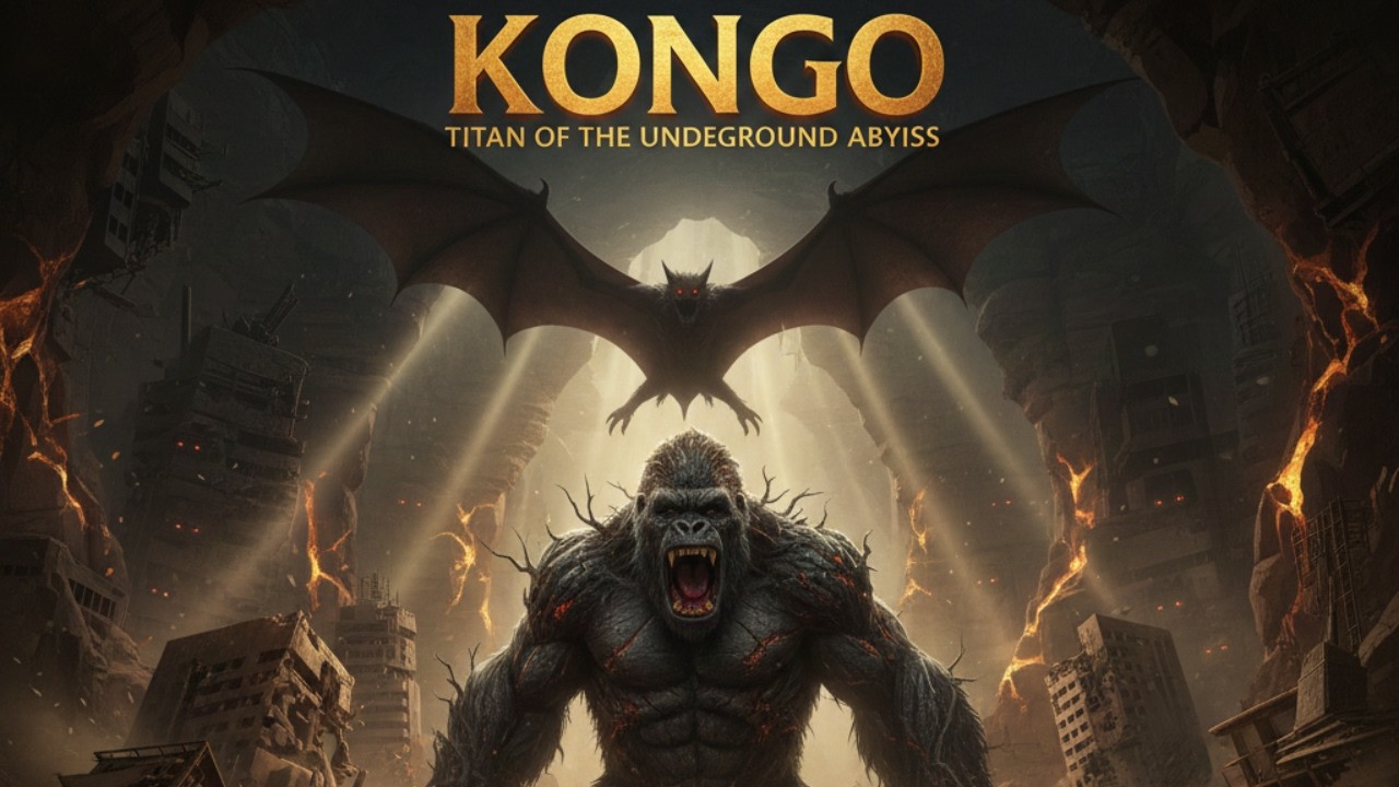 Kingkong movie: Titan of the Underground Abyss
