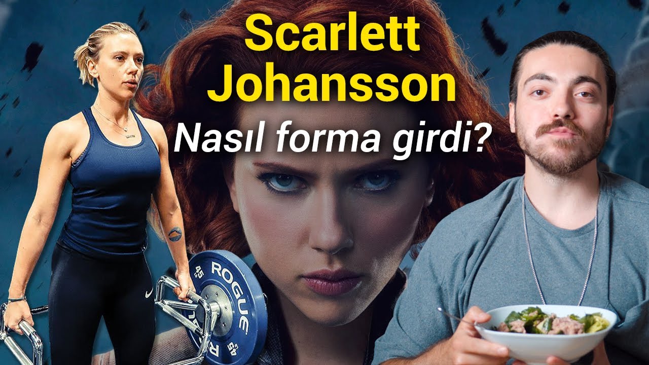 Scarlett Johansson'ın Diyet ve Antrenmanını Yaptım! (Black Widow)