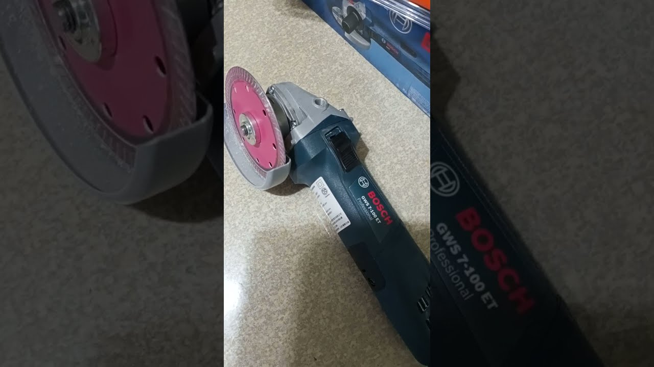 BOSCH GWS 7 100ET 砂輪機實際的調速功能