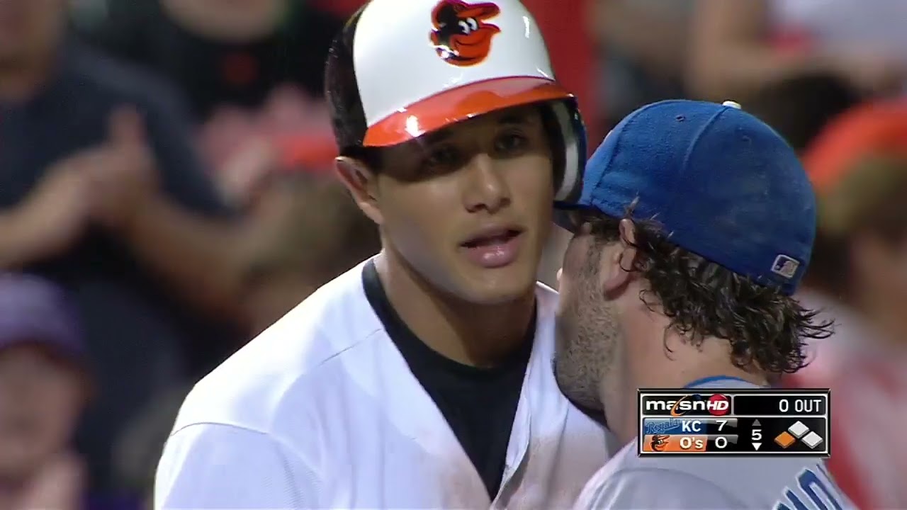 Manny Machado TRIPLES in MLB debut! (20-year-old Machado made quite the debut!)