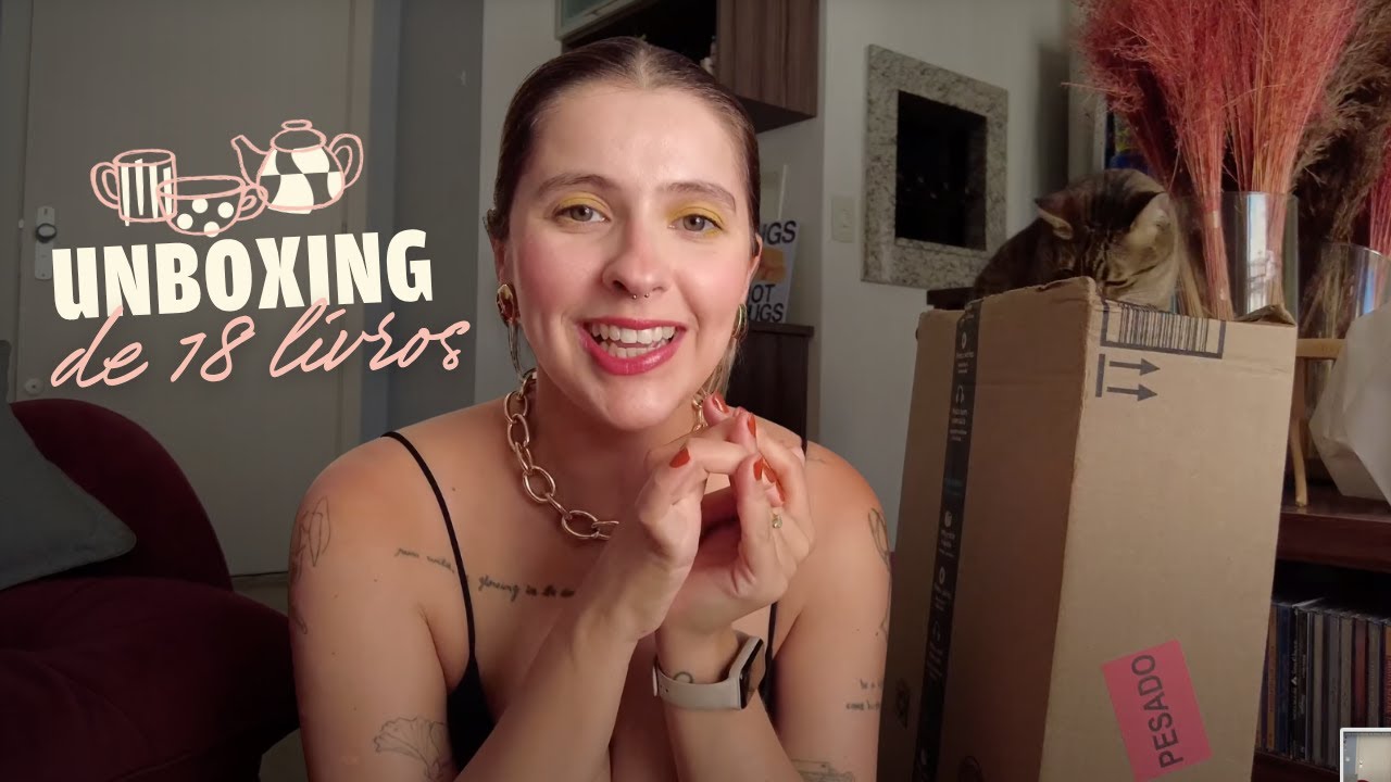 Livros novos: unboxing das leituras de 2024 - parte 1