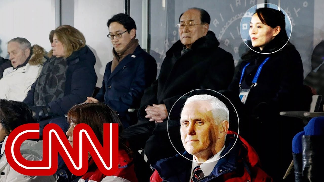Mike Pence sat near Kim Jong Un's sister at Olympics
