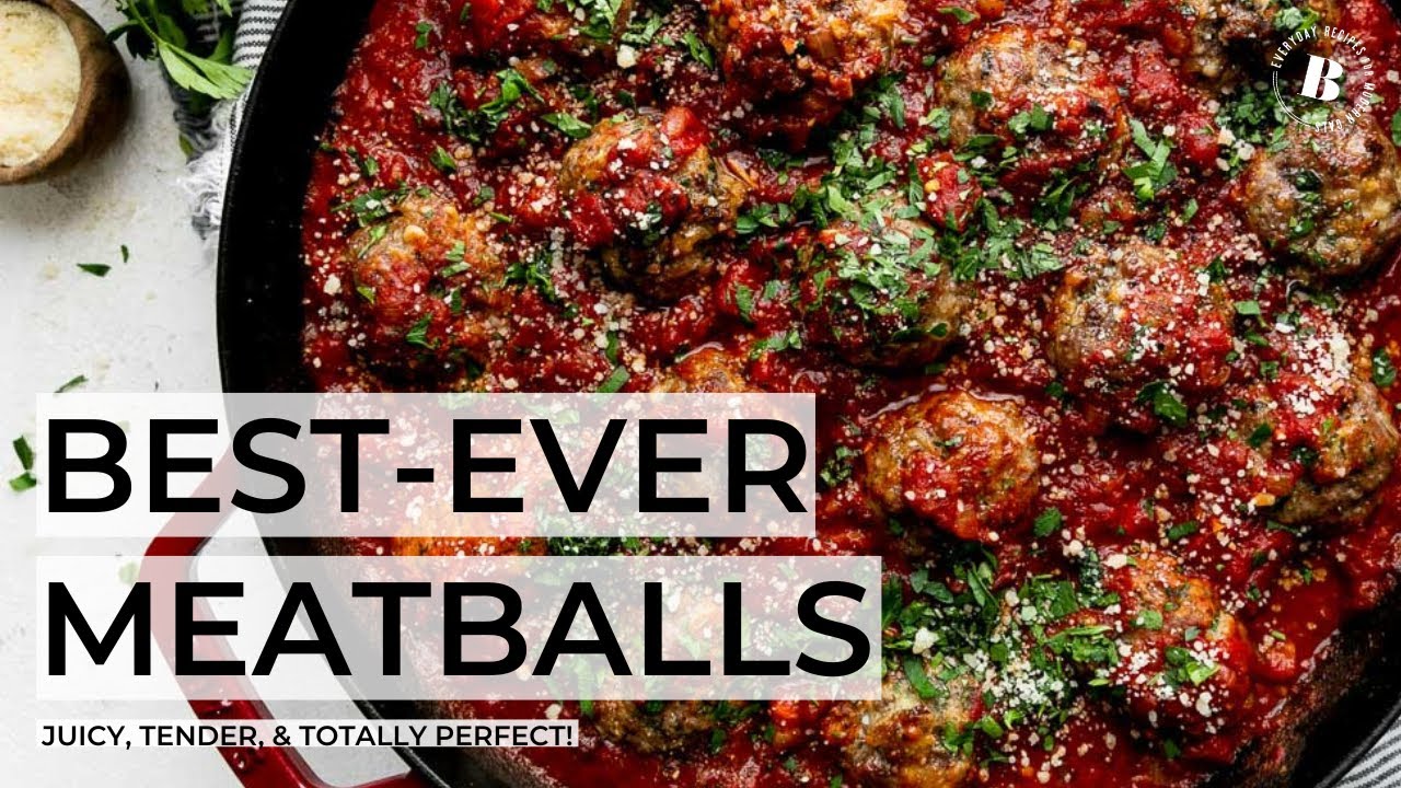 ULTRA-TENDER BAKED RICOTTA MEATBALLS | the best-ever Italian-style meatball recipe!
