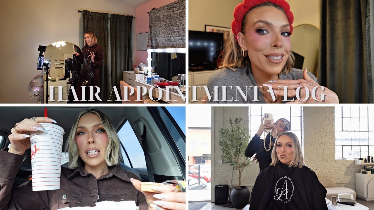 Realistic Day Off Vlog | Hair Appointment & Content Creator Life