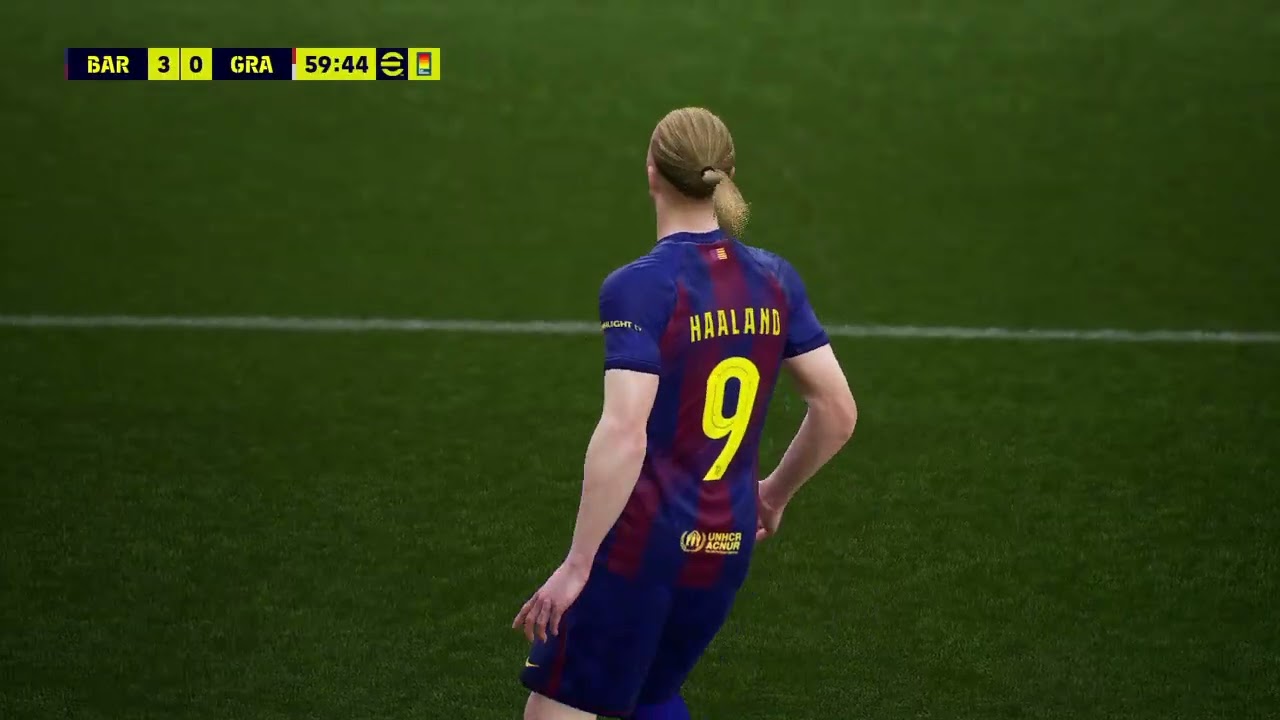 Barcelona Messi Lamine Yamal Mpappe Haaland 2 Goals MVP PlayStation Matchday 1