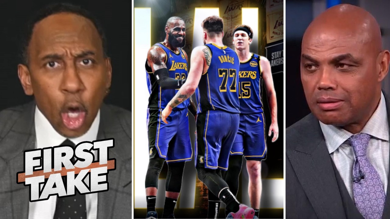 FIRST TAKE| Lakers are REAL contenders in the West — Stephen A. fires back at Chuck for hating on LA