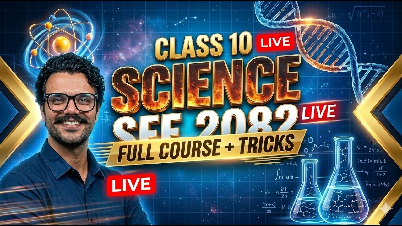 Class 10 Science 2082 | SEE Exam Preparation | Online Tuition Class | Full Course Overview & Tricks