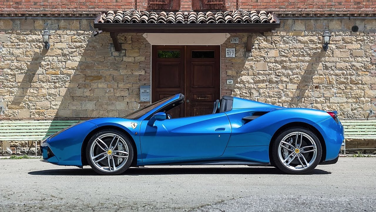 Ferrari 488 Spider Tested In Maranello