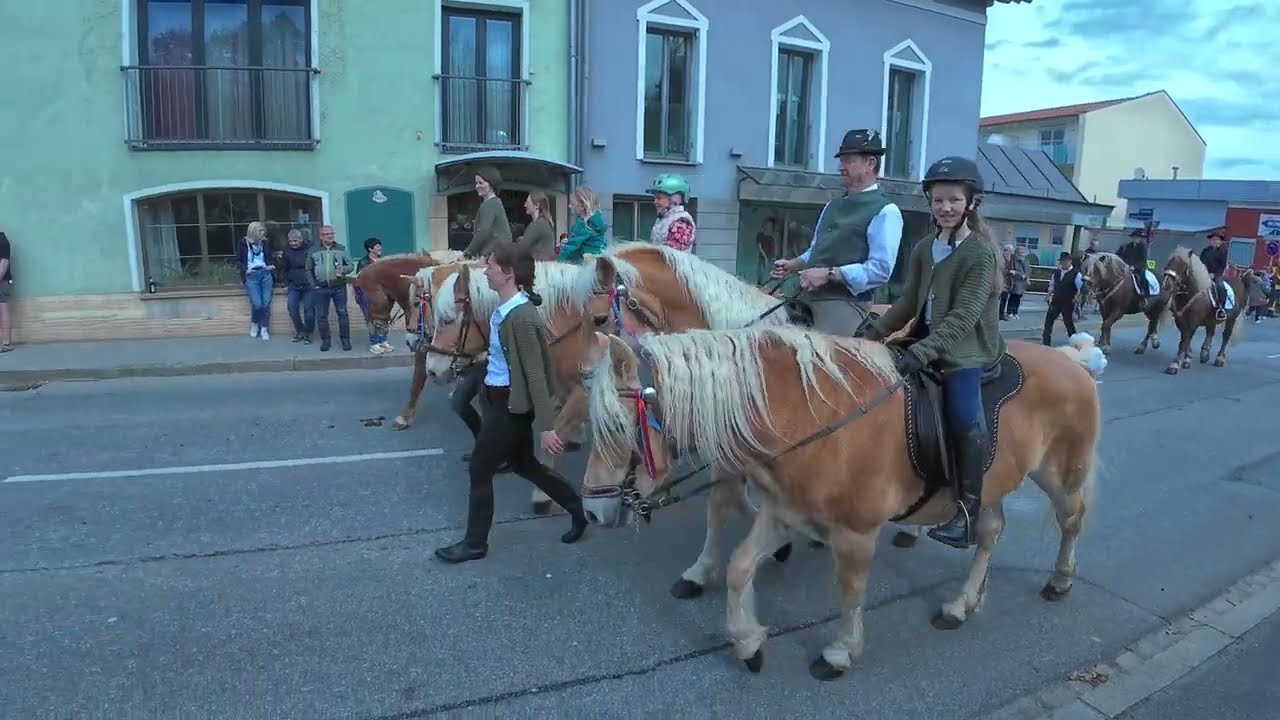 Regener Osterritt 2025 mit Blasmusik  🎺 der Waldvereinsblaskapelle Langdorf (komplett)
